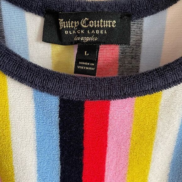 Juicy Couture Striped Terrycloth Bodysuit - Picture 7 of 7